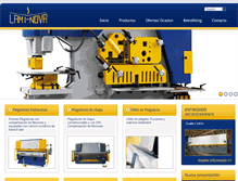 Tablet Screenshot of lami-nova.net